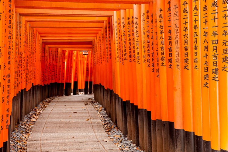 Fushimi Inari-taisha shrine in Kyoto